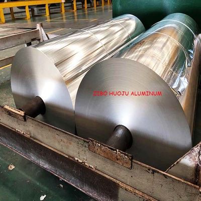 Silver Plain 1500mm Large Rolls Of Aluminum Foil